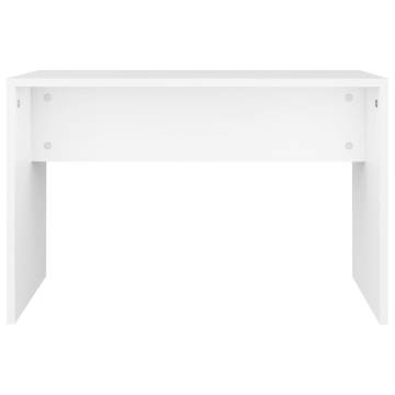 Dressing Stool White 70x35x45 cm - Stylish & Durable