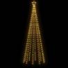 Illuminated Christmas Cone Tree - 310 Warm White LEDs 300 cm