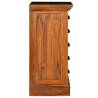 5-Drawer Cabinet - Solid Teak Wood 35x30x60 cm | HipoMarket