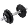 15 Piece Dumbbell Set 20 kg - Cast Iron | HipoMarket