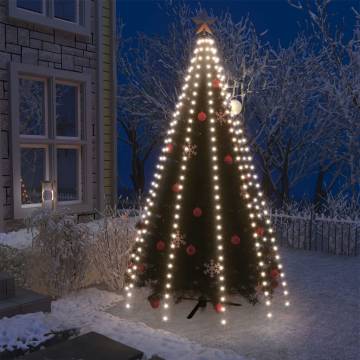 300 LED Cold White Christmas Tree Net Lights - 300 cm