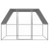 Outdoor Chicken Cage 3x2x2 m - Galvanised Steel | HipoMarket