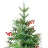 Pre-lit Christmas Tree with Pine Cones - 195 cm | Hipo Market