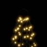 Christmas Tree on Flagpole with 200 Warm White LEDs | 180 cm