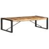 Coffee Table 140x70x40 cm Rough Mango Wood Colour black Size 140 x 70 x 40 cm Quantity in Package 1 Material rough mango wood 