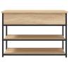 Shoe Bench Sonoma Oak 70x42.5x50 cm - Organize Your Space