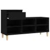 Shoe Cabinet Black 102x36x60 cm - Stylish & Durable Storage