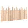 Elegant Solid Pine Wall Headboard | 185x3x80 cm | Hipomarket