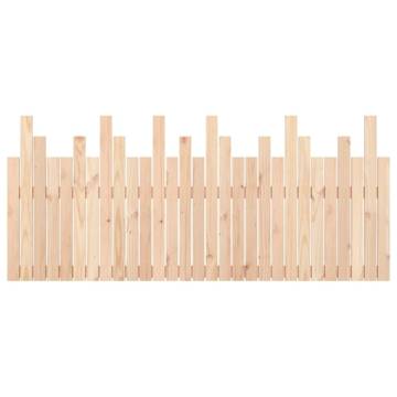 Elegant Solid Pine Wall Headboard | 185x3x80 cm | Hipomarket