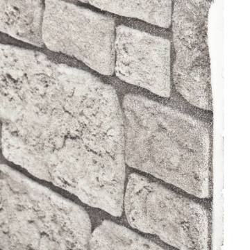 3D Grey Brick Wall Panels - 11 pcs EPS | Hipomarket