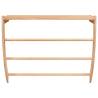 Rustic Towel Rack 60x25.5 cm Solid Walnut - Hipomarket UK