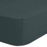 Good Morning Fitted Sheet 100x200 cm Dark Green - Hipomarket