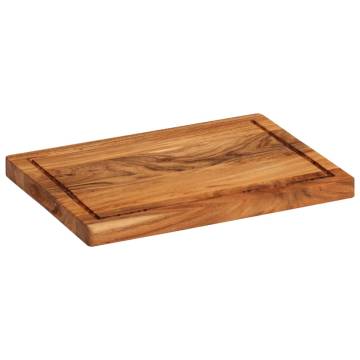 Solid Wood Acacia Chopping Board 35x25 cm | HipoMarket