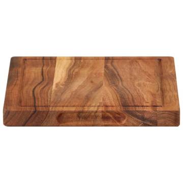 Solid Wood Acacia Chopping Board 35x25 cm | HipoMarket