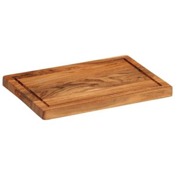 Solid Wood Acacia Chopping Board 35x25 cm | HipoMarket