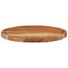 Chopping Board Ø40x2.5 cm Solid Acacia Wood - Essential Kitchen Tool