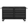 Tool Trolley with 14 Drawers - Durable Steel Storage | Hipomarket