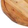 Chopping Board Ø40x2.5 cm Solid Acacia Wood - Essential Kitchen Tool