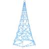 Blue LED Christmas Tree for Flagpole - 180 cm | HipoMarket