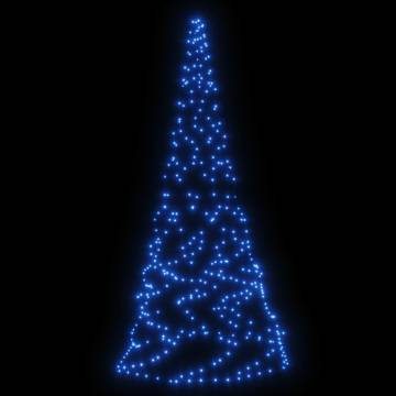 Blue LED Christmas Tree for Flagpole - 180 cm | HipoMarket