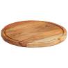 Chopping Board Ø40x2.5 cm Solid Acacia Wood - Essential Kitchen Tool