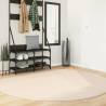 Rug HUARTE Short Pile Soft and Washable Beige Ø 200 cm Colour beige Size Ø 200 cm 