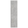 Concrete Grey Wardrobe | 100x50x200 cm | Stylish Storage Solution