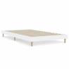 White Bed Frame 100x200 cm - Durable Engineered Wood