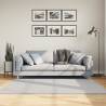 Rug HUARTE Short Pile Soft and Washable Grey 160x160 cm Colour grey Size 160 x 160 cm 