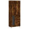 Highboard Smoked Oak - Stylish Storage Cabinet | Hipo Market