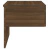 Wall-Mounted Bedside Cabinets - 2 Pcs Brown Oak | HiPoMarket