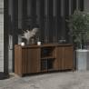 TV Cabinet Brown Oak 102x37.5x52.5 cm Engineered Wood Colour brown oak Quantity in Package 1 