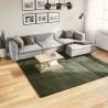 HUARTE Forest Green Rug - Soft, Washable & Non-Slip (240x240 cm)