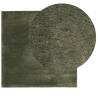 HUARTE Forest Green Rug - Soft, Washable & Non-Slip (240x240 cm)