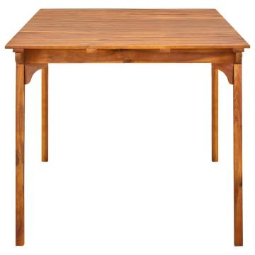 Garden Table 150x90x75 cm - Solid Acacia Wood - Hipomarket