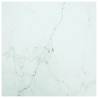 Table Top White 80x80 cm 6 mm Tempered Glass with Marble Design Colour white Size 80 x 80 cm Quantity in Package 1 