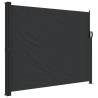 Retractable Side Awning Black 160x500 cm - Privacy Screen