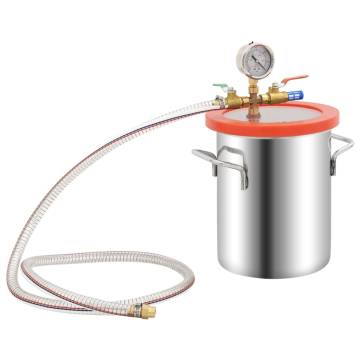 5.5L Vacuum Chamber with Single-stage Pump - Reliable & Durable