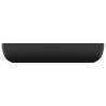 Luxury Matt Black Rectangular Basin - 71x38 cm Ceramic