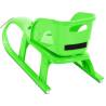 Green Sledge with Seat - Durable Fun for Kids | HipoMarket