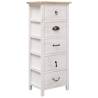 Side Cabinet 35x25x87 cm Paulownia Wood Size 35 x 25 x 87 cm Quantity in Package 1 