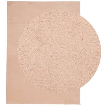 Soft Washable Blush Rug HUARTE 200x280 cm - Cozy & Durable