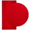 HUARTE Red Soft & Washable Rug 100x200 cm - Cozy Indoor Decor