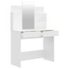 Stylish White Dressing Table Set - 96x40x142 cm | HipoMarket