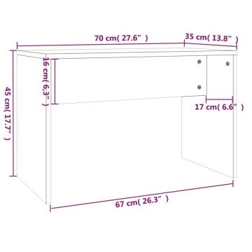 Stylish White Dressing Table Set - 96x40x142 cm | HipoMarket