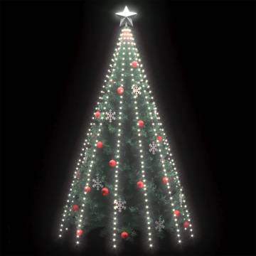 500 LED Cold White Tree Lights - Indoor & Outdoor Decor