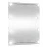 LED Wall Mirror 50x60 cm - Modern Glass Design | HipoMarket