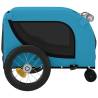 Pet Bike Trailer - Blue & Black Oxford Fabric & Iron