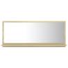 Sonoma Oak Bathroom Mirror - Stylish & Functional Design