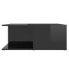 High Gloss Black Coffee Table - Stylish & Durable | HipoMarket